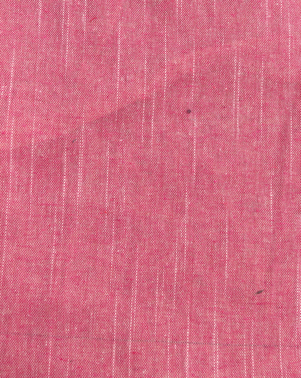 Pink Chambray Slub Cotton Fabric
