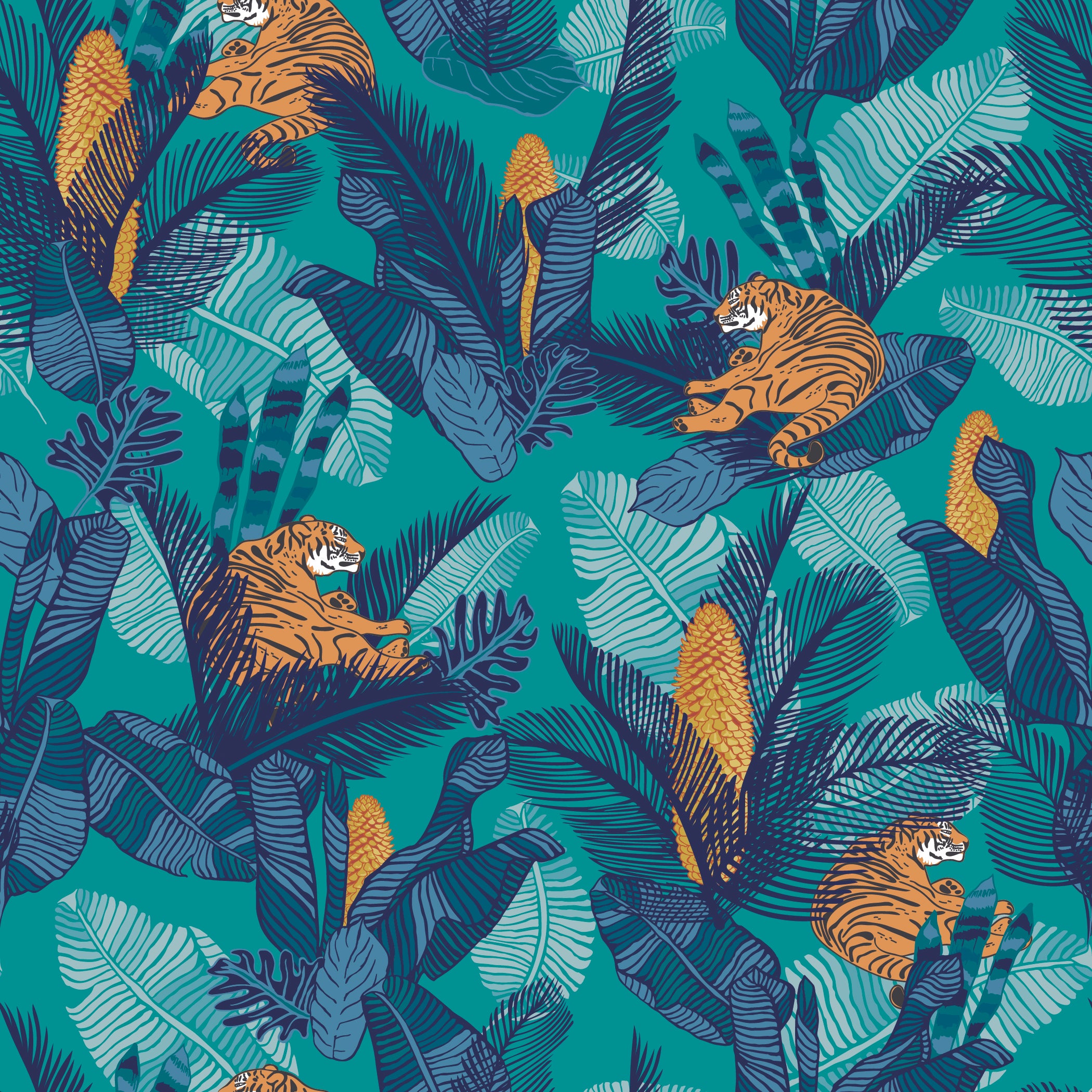 Tropical Digital Print