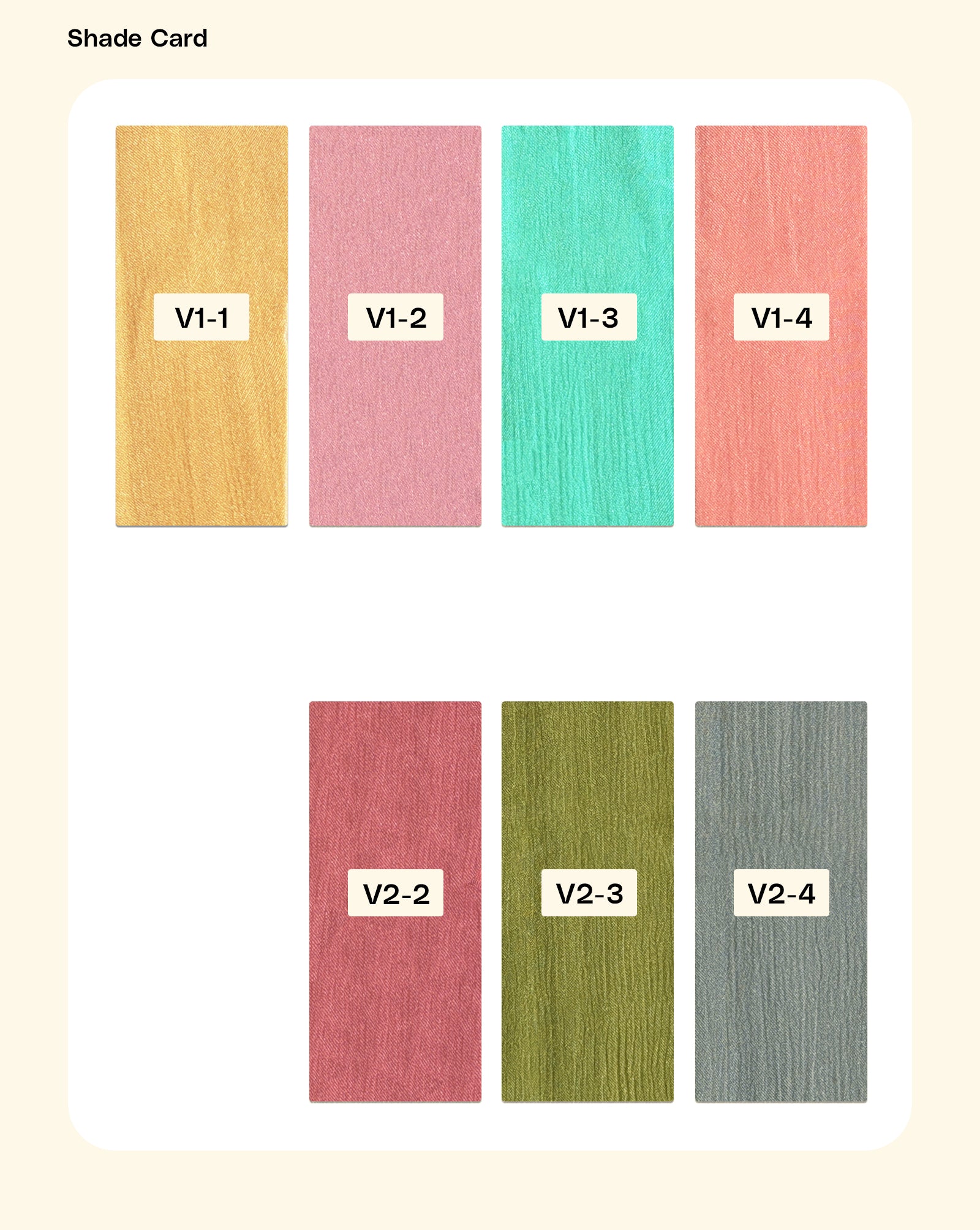Viscose Chinnon Chiffon Mill Dyed Fabric 42" - 6 kg