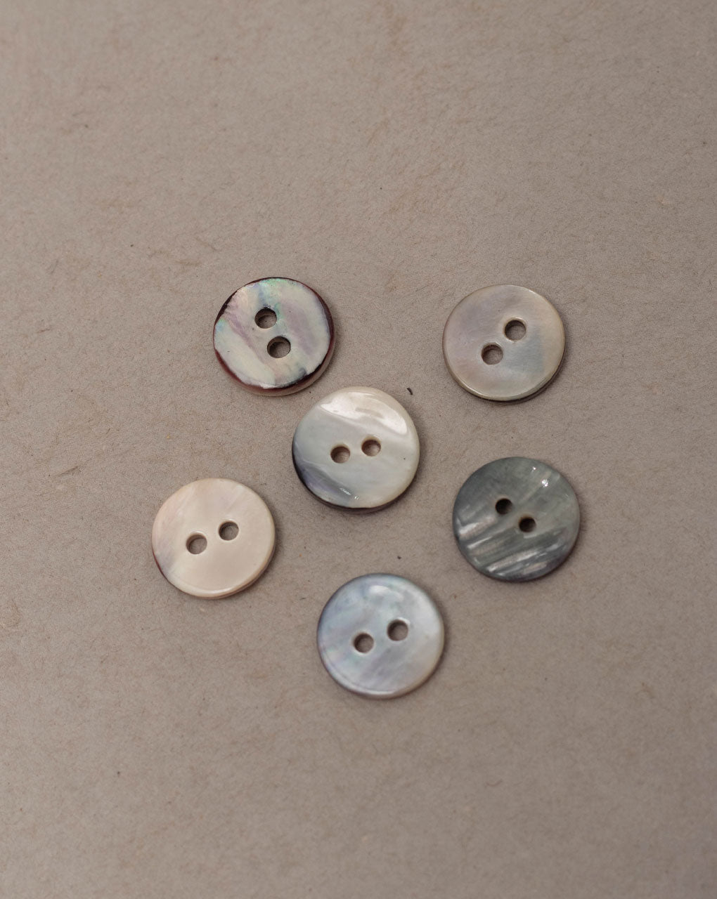 Natural Shell Handmade Buttons ( Set Of 6 ) - Fabriclore.com