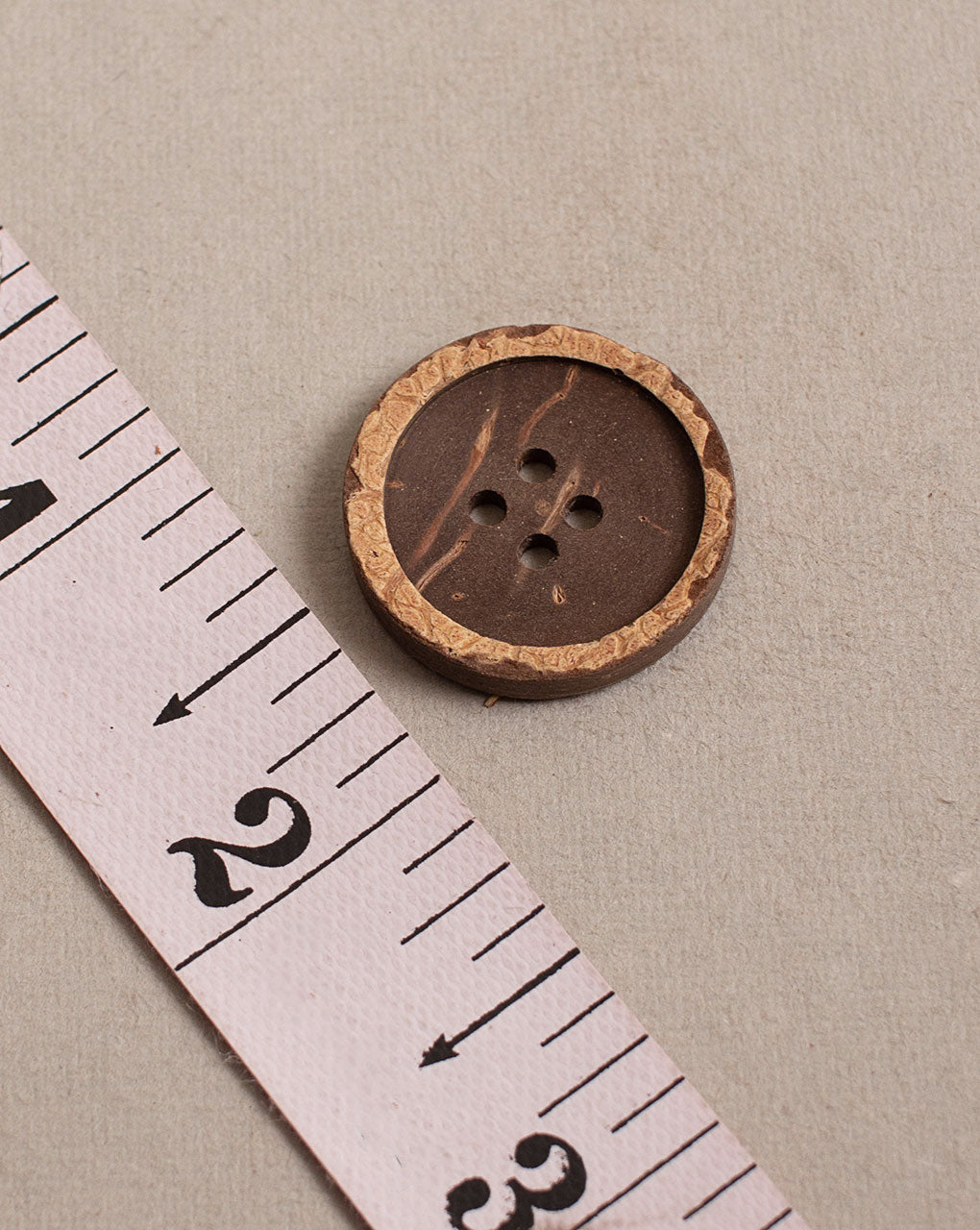 Hand Carved Coconut Button ( Single Piece ) - Fabriclore.com