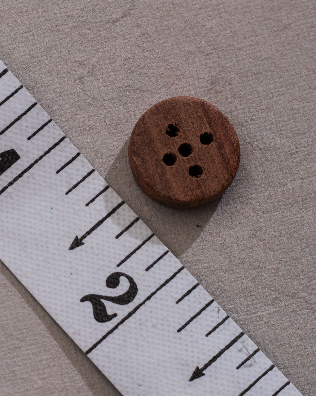 Round Wood Button ( Set Of 5 )
