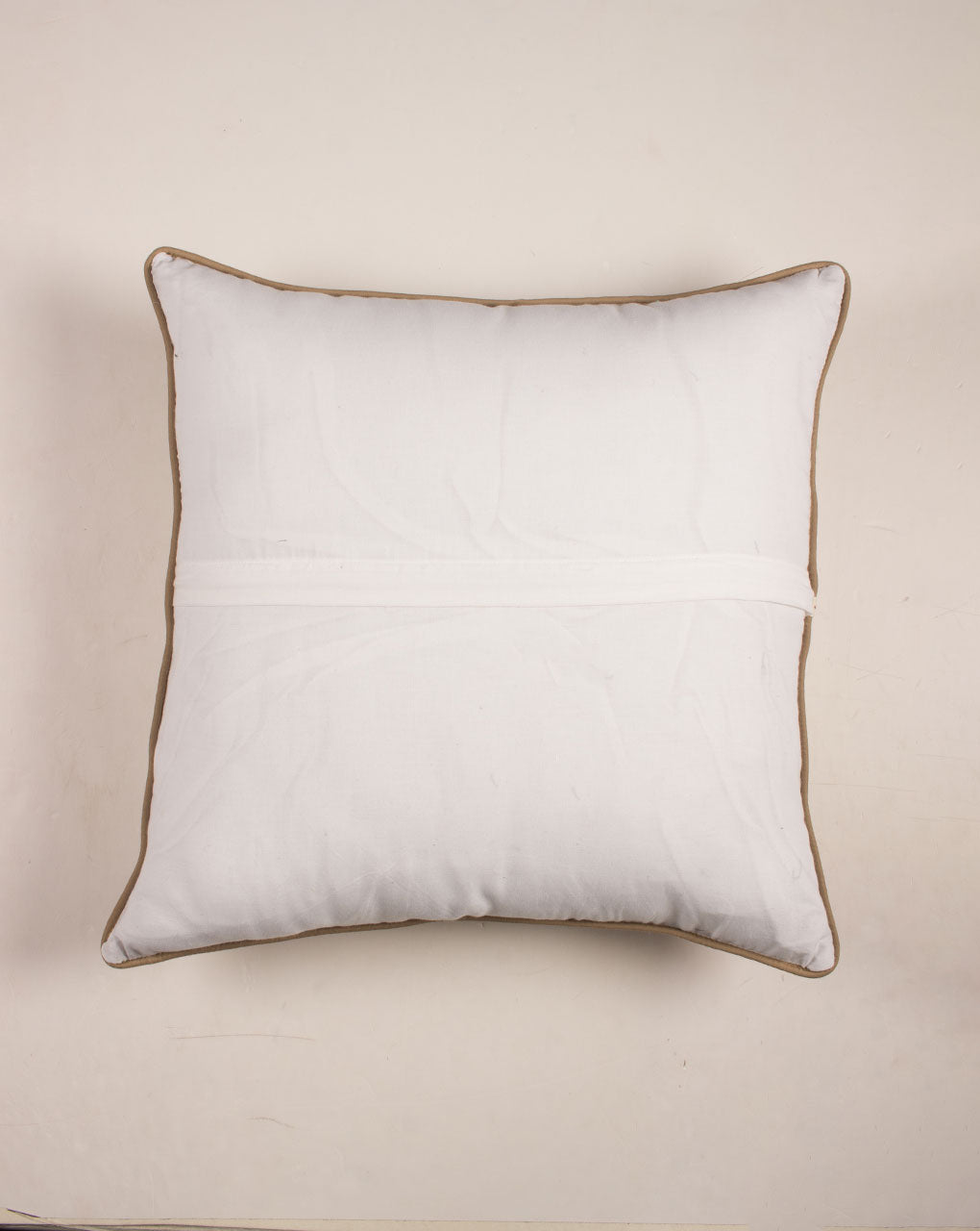 Hand Crafted Cotton Cushion Cover ( 18X18 Inches ) - Fabriclore.com