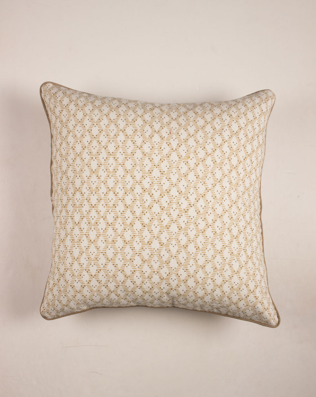 Hand Crafted Cotton Cushion Cover ( 18X18 Inches ) - Fabriclore.com