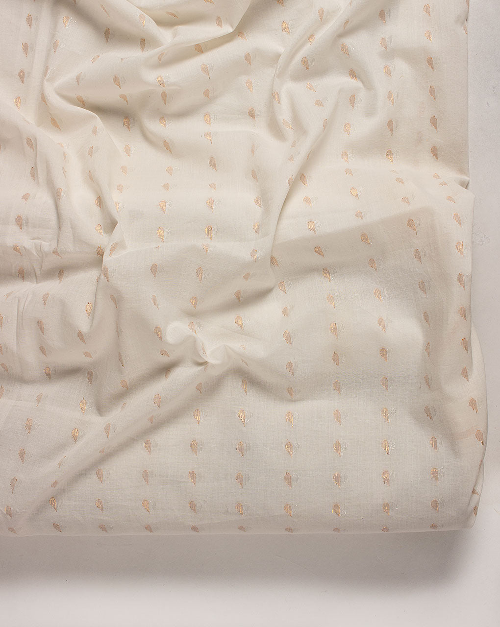 Jacquard Lurex Cotton Fabric
