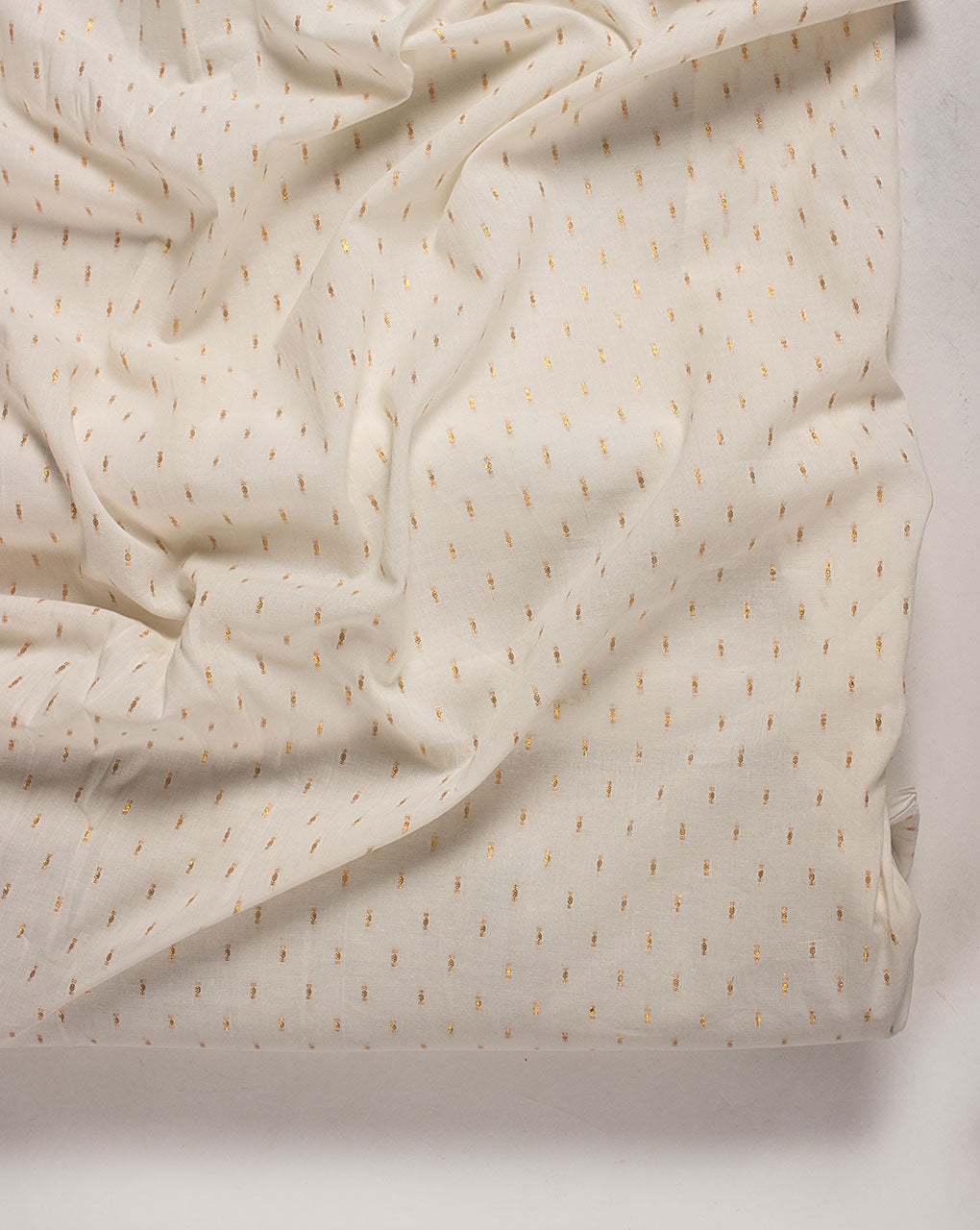 Jacquard Lurex Cotton Fabric