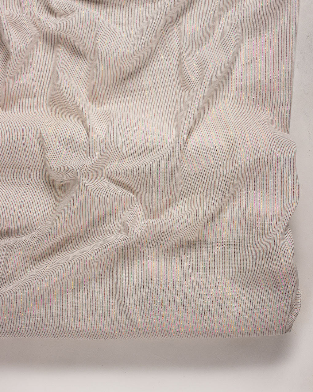 Lurex Voile Cotton Fabric
