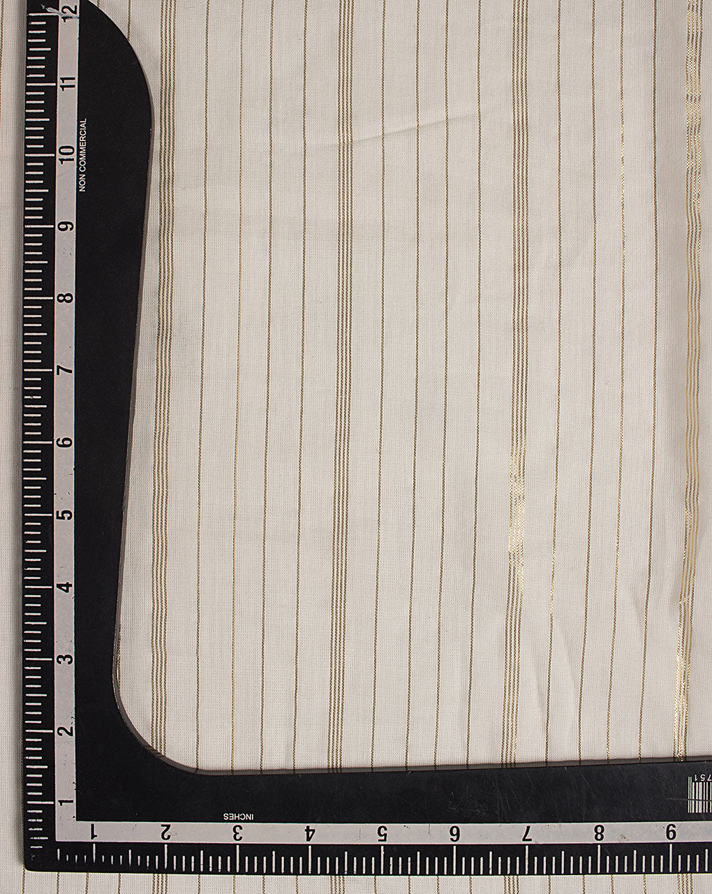( Pre Cut 80 CM ) Lurex Voile Cotton Fabric