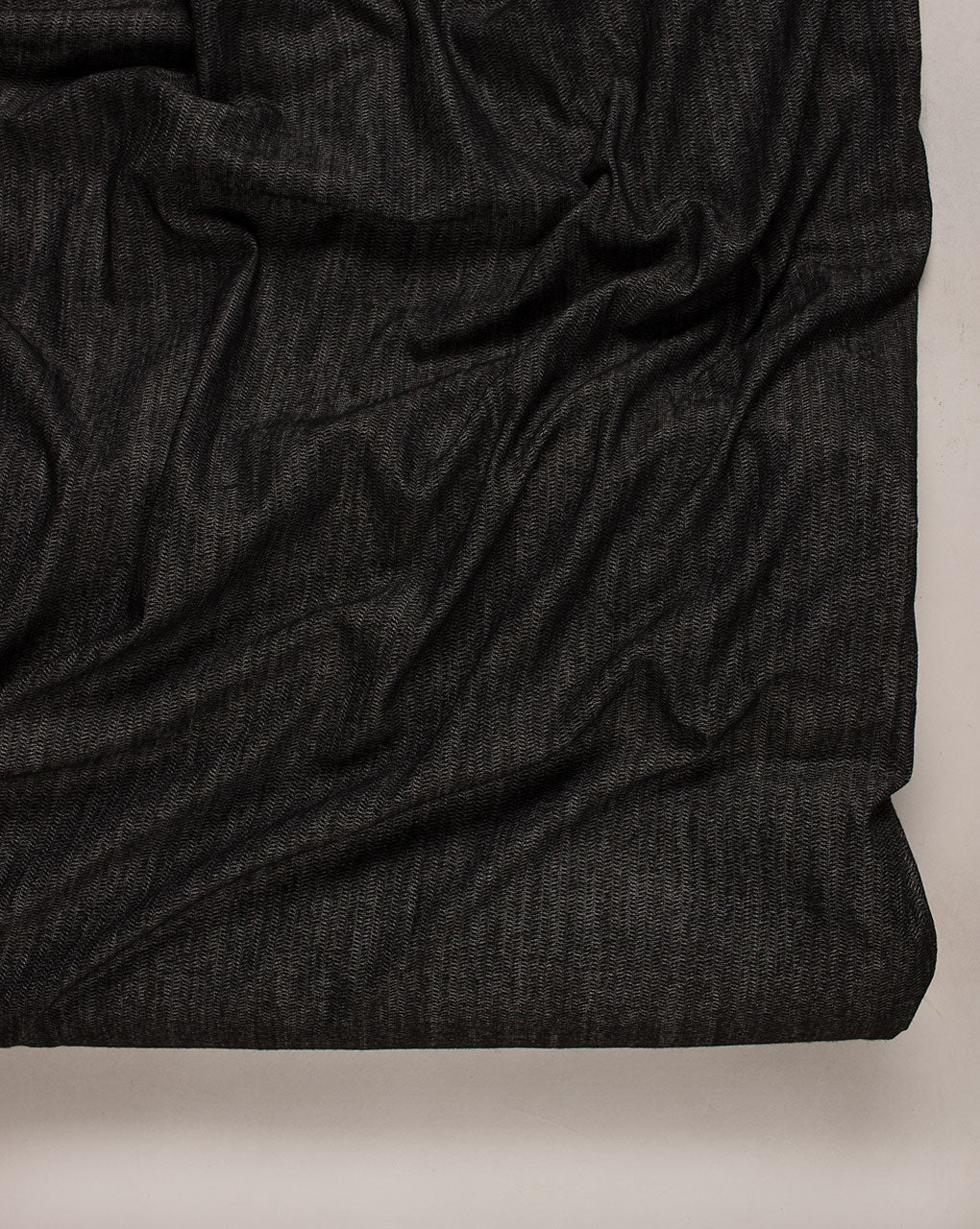 Black Acrylic Fusing Fabric