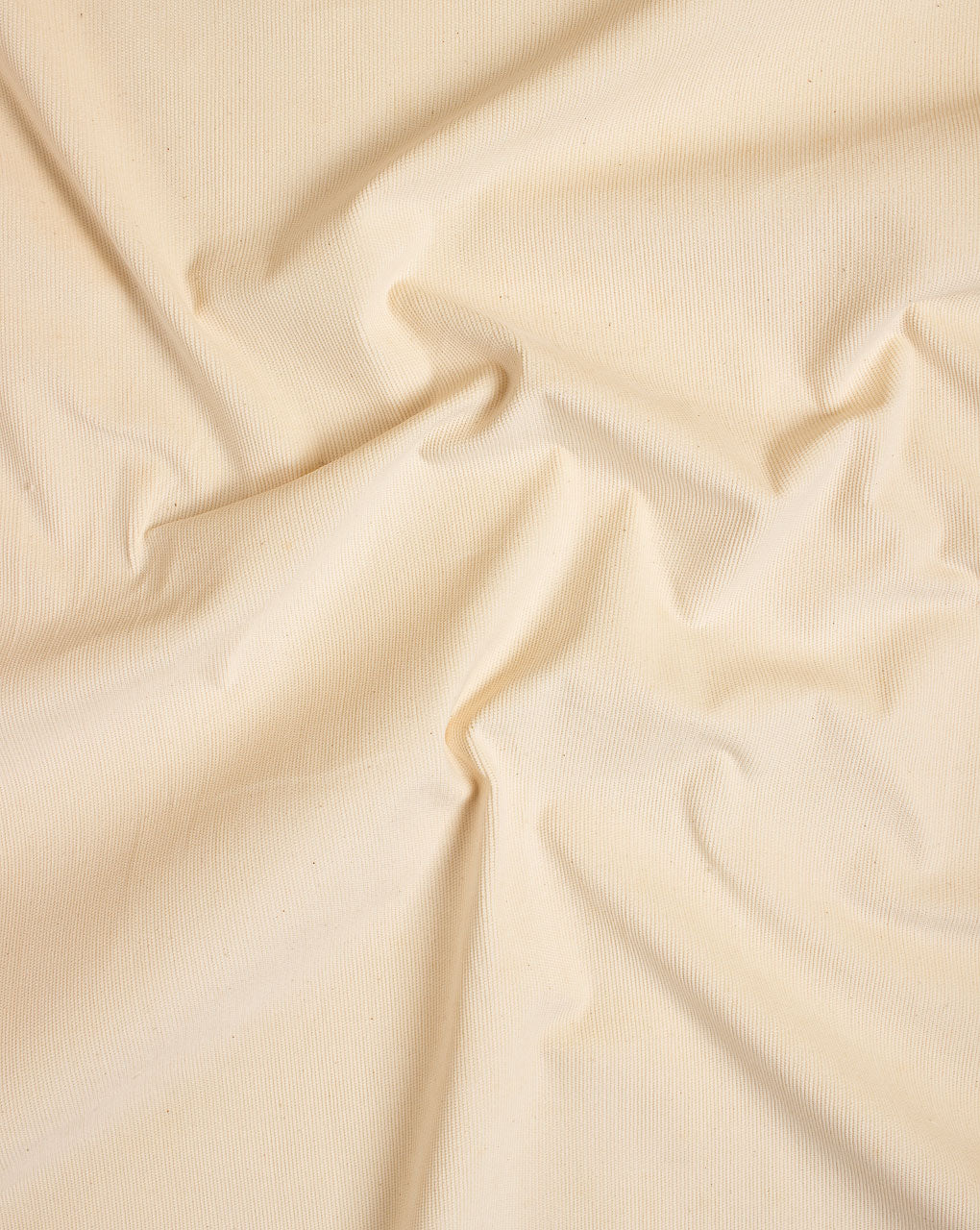 Greige Stretch Suiting Cotton Lycra Corduroy Fabric ( 26 Wales | Width 65 Inch ) - Fabriclore.com
