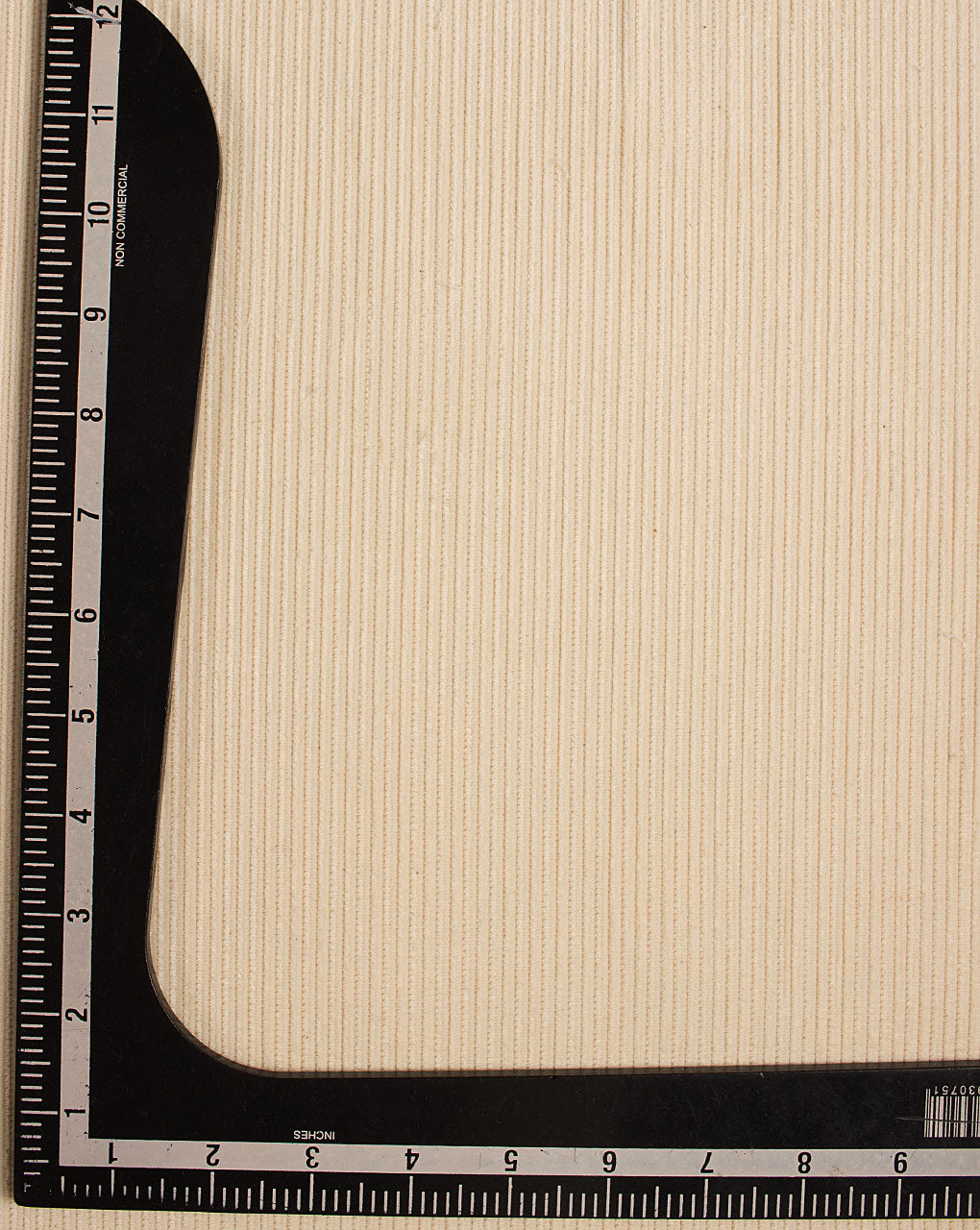 Greige Corduroy Fabric ( 8 Wales | Width 62 Inch ) - Fabriclore.com