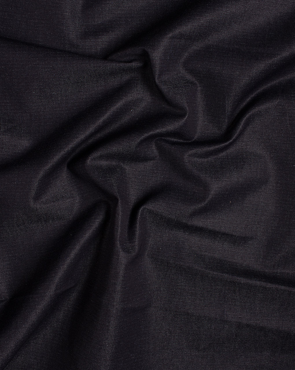 Blue Plain Twill Hemp Cotton Denim Fabric ( Width 56 Inch ) - Fabriclore.com