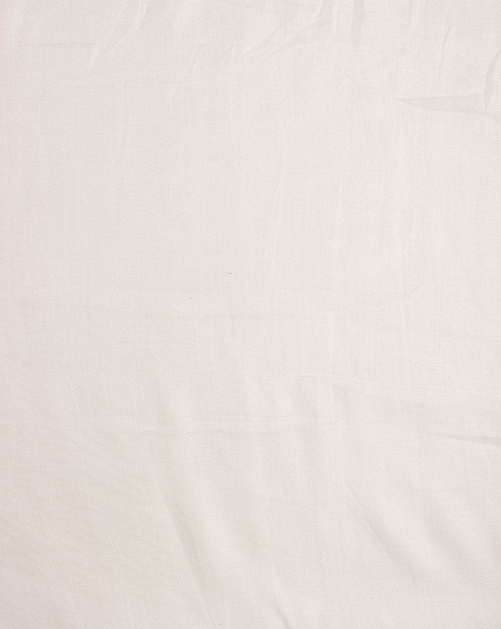 White Plain Dyeable 60'S Modal Twill Fabric ( 92*80 | Width 59 Inch ) - Fabriclore.com