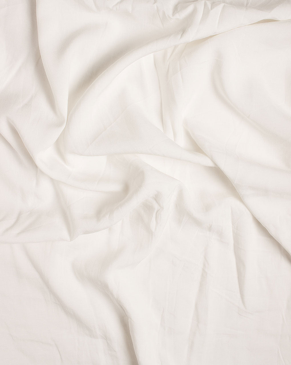 White Plain Dyeable 60'S Modal Fabric ( 110*104 | Width 62 Inch ) - Fabriclore.com