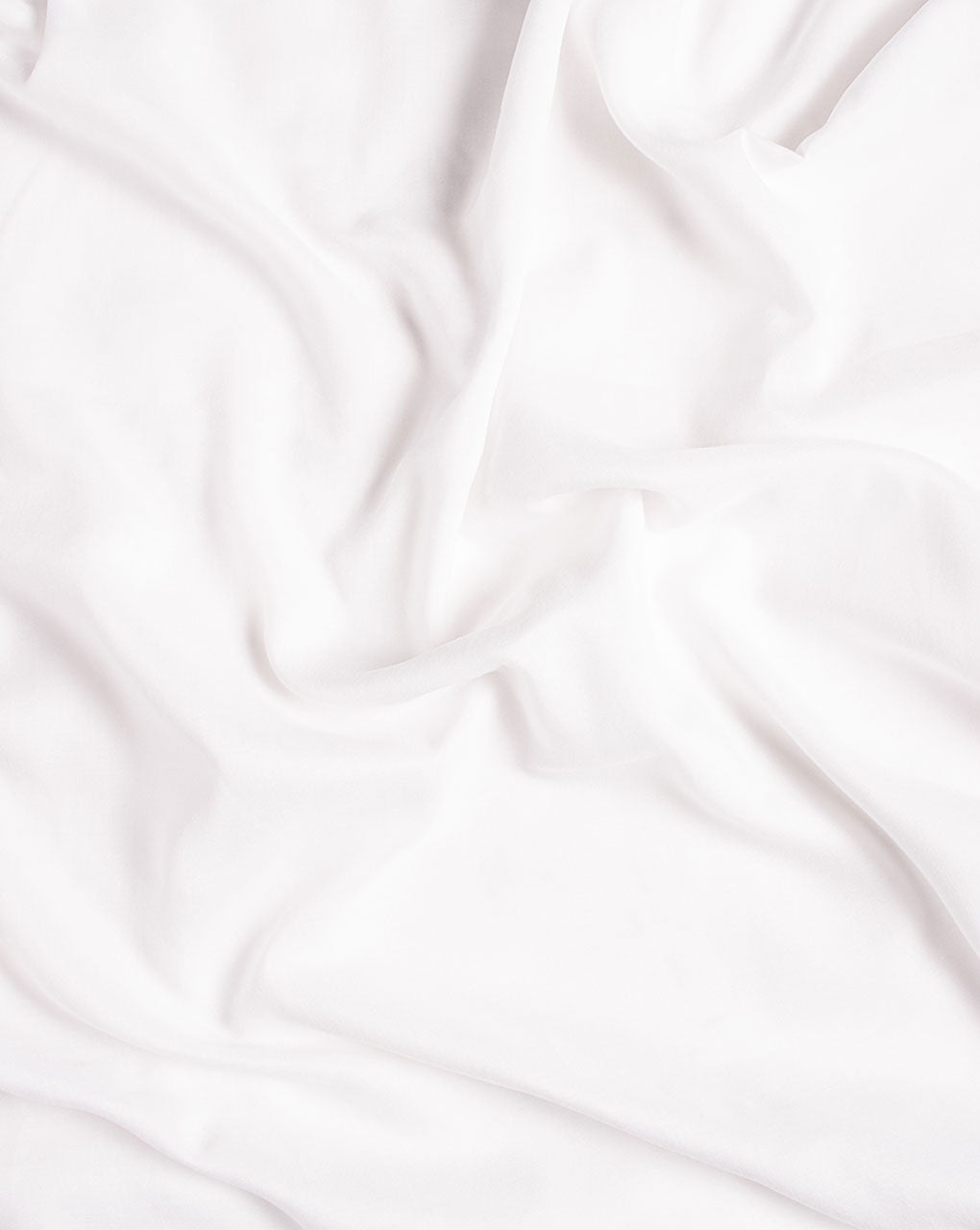 White Plain Polyester Fabric