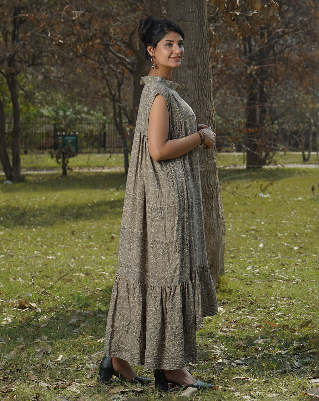 Pravartti Free Size Dress - Fabriclore.com