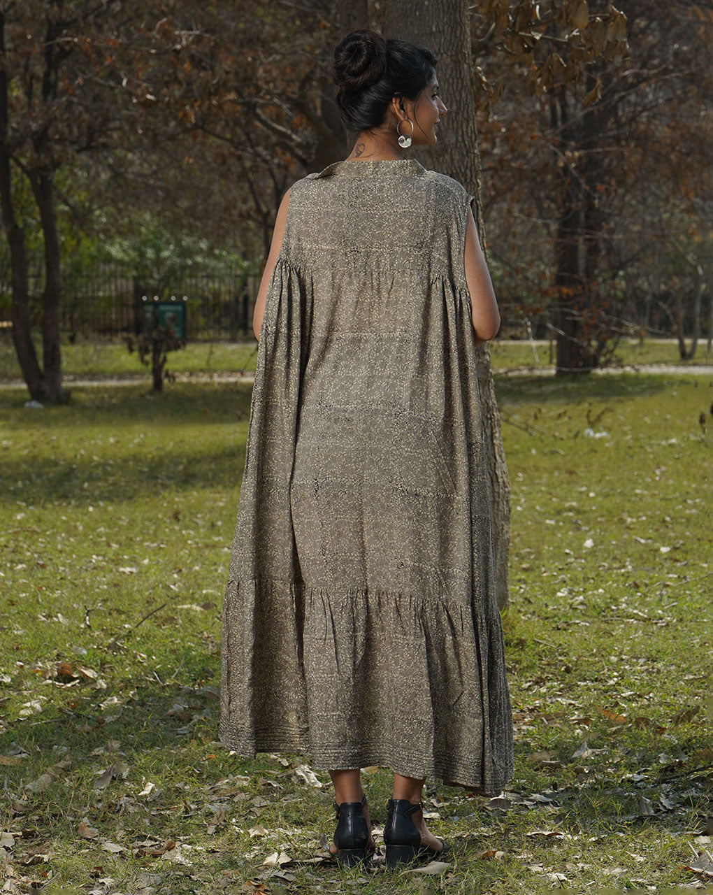 Pravartti Free Size Dress - Fabriclore.com