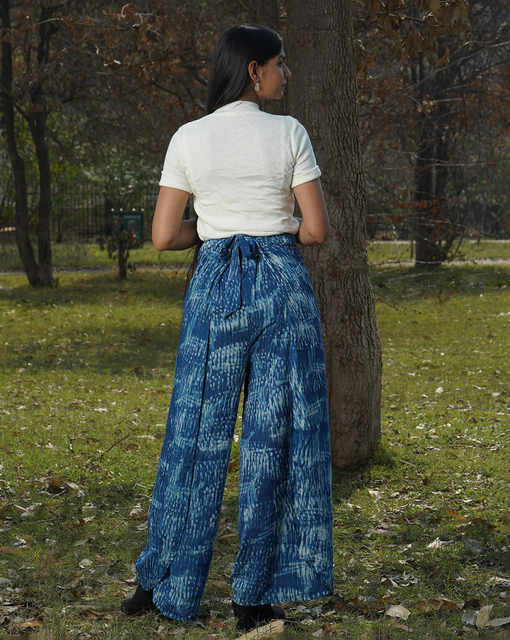 Rahit Wraparound Pants - Fabriclore.com