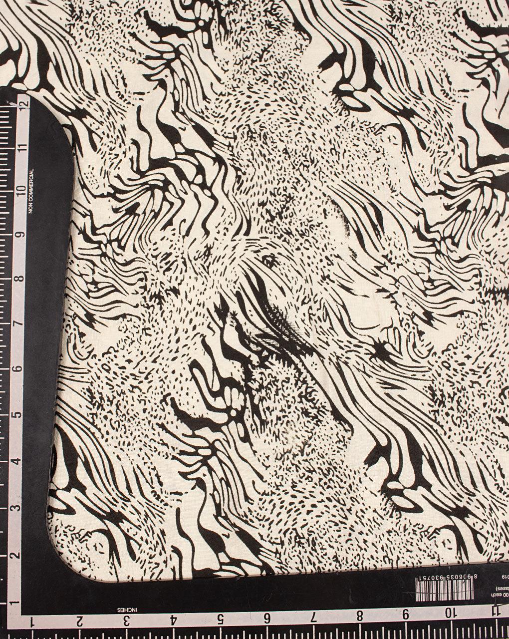 Screen Print Rayon Fabric ( Width 56 Inch ) - Fabriclore.com