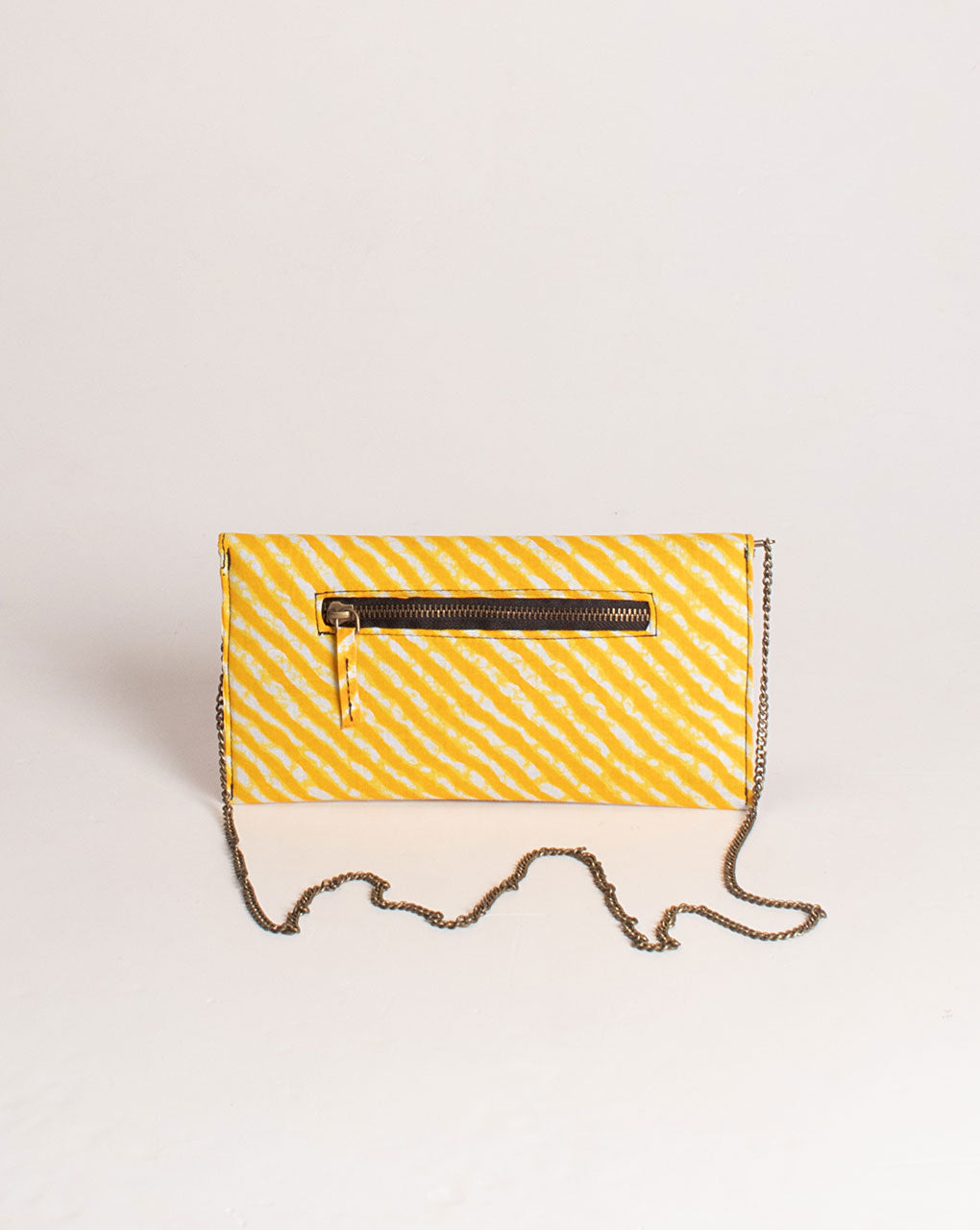 Upcycled Stripes Leheriya Bags ( Set Of 4 ) - Fabriclore.com