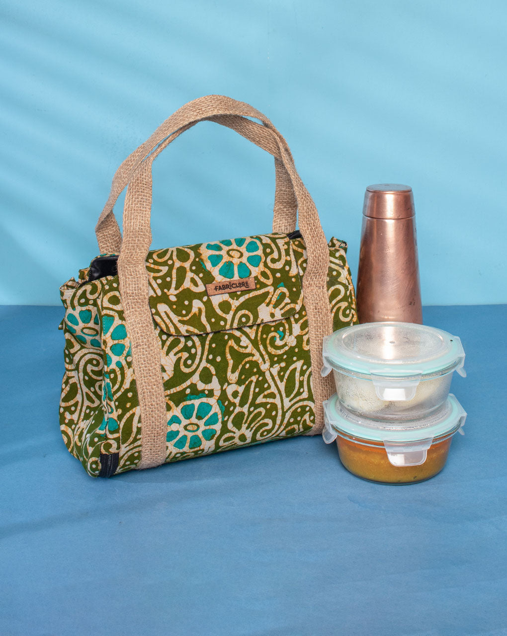 Multi-Utility Batik Lunch Bag - Fabriclore.com