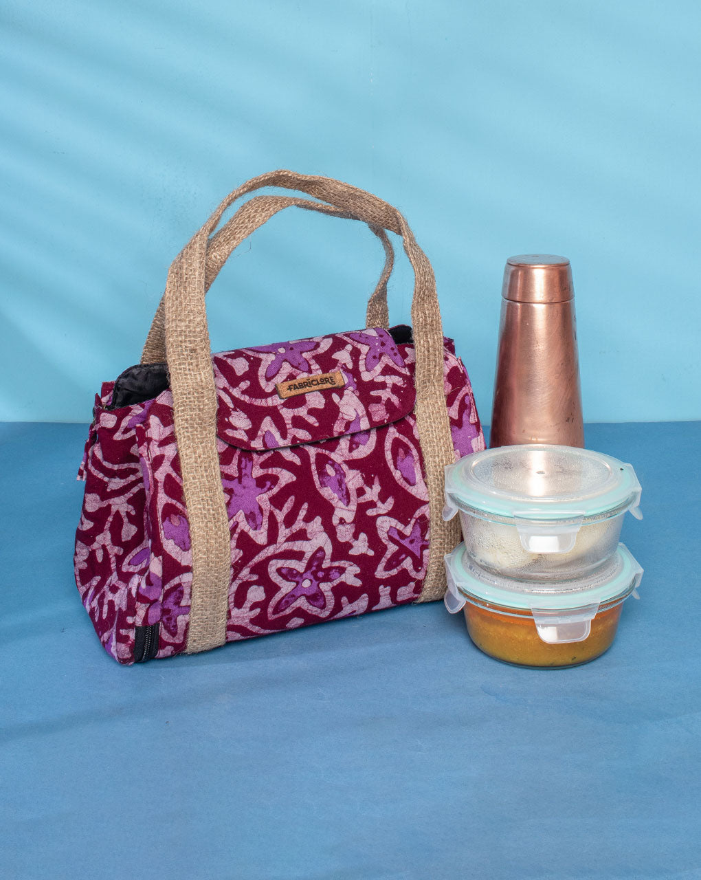 Multi-Utility Batik Lunch Bag - Fabriclore.com