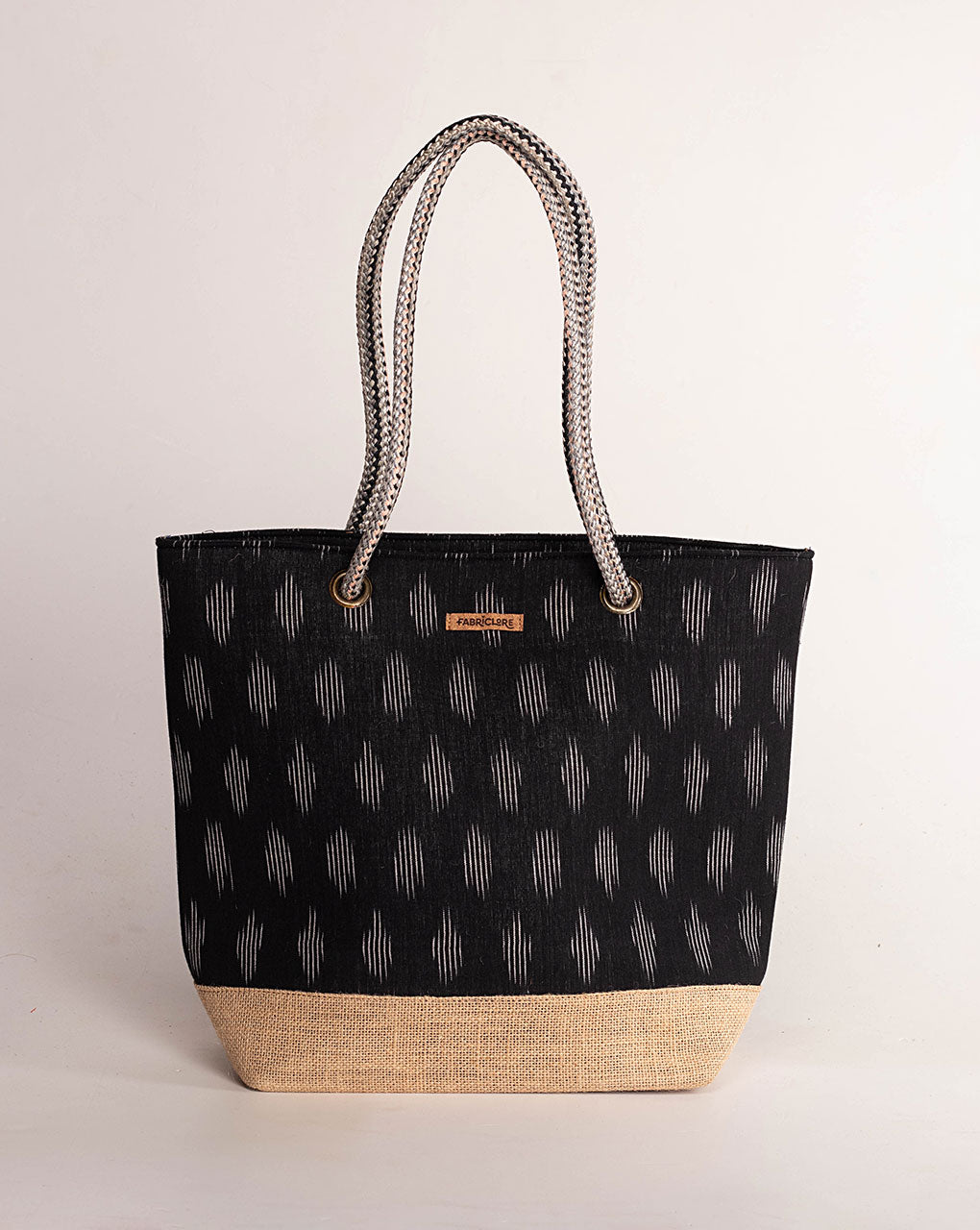 Handcrafted Jute Tote Bag - Fabriclore.com