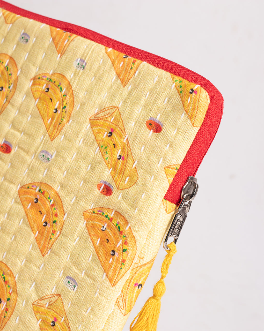 Objects Kantha Quilted Laptop Sleeve - Fabriclore.com
