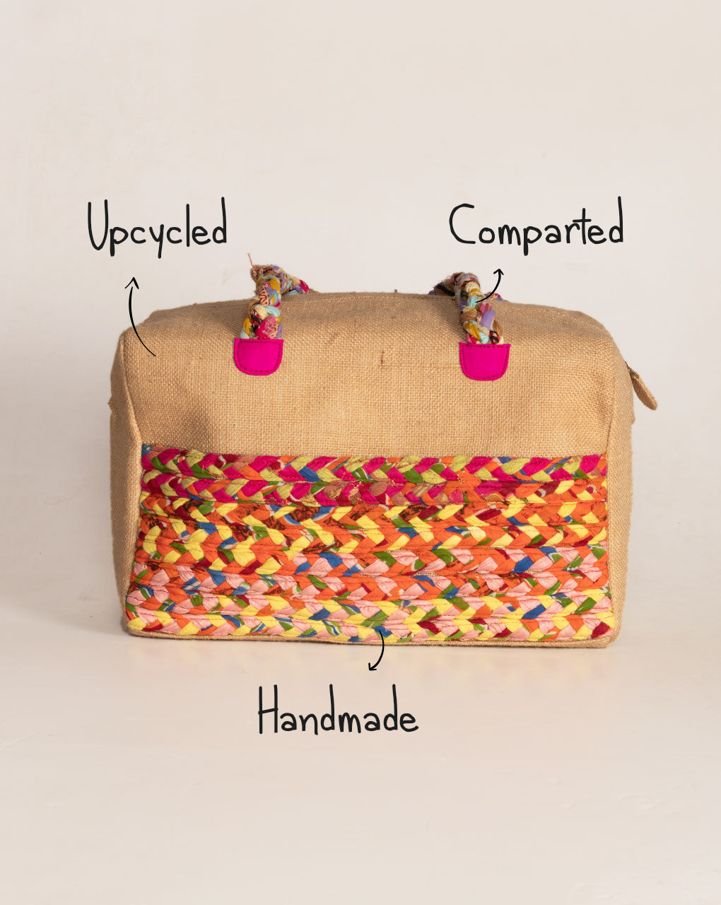 Multicolor Bandhini Handmade Sling Bag - siyani - 3987410