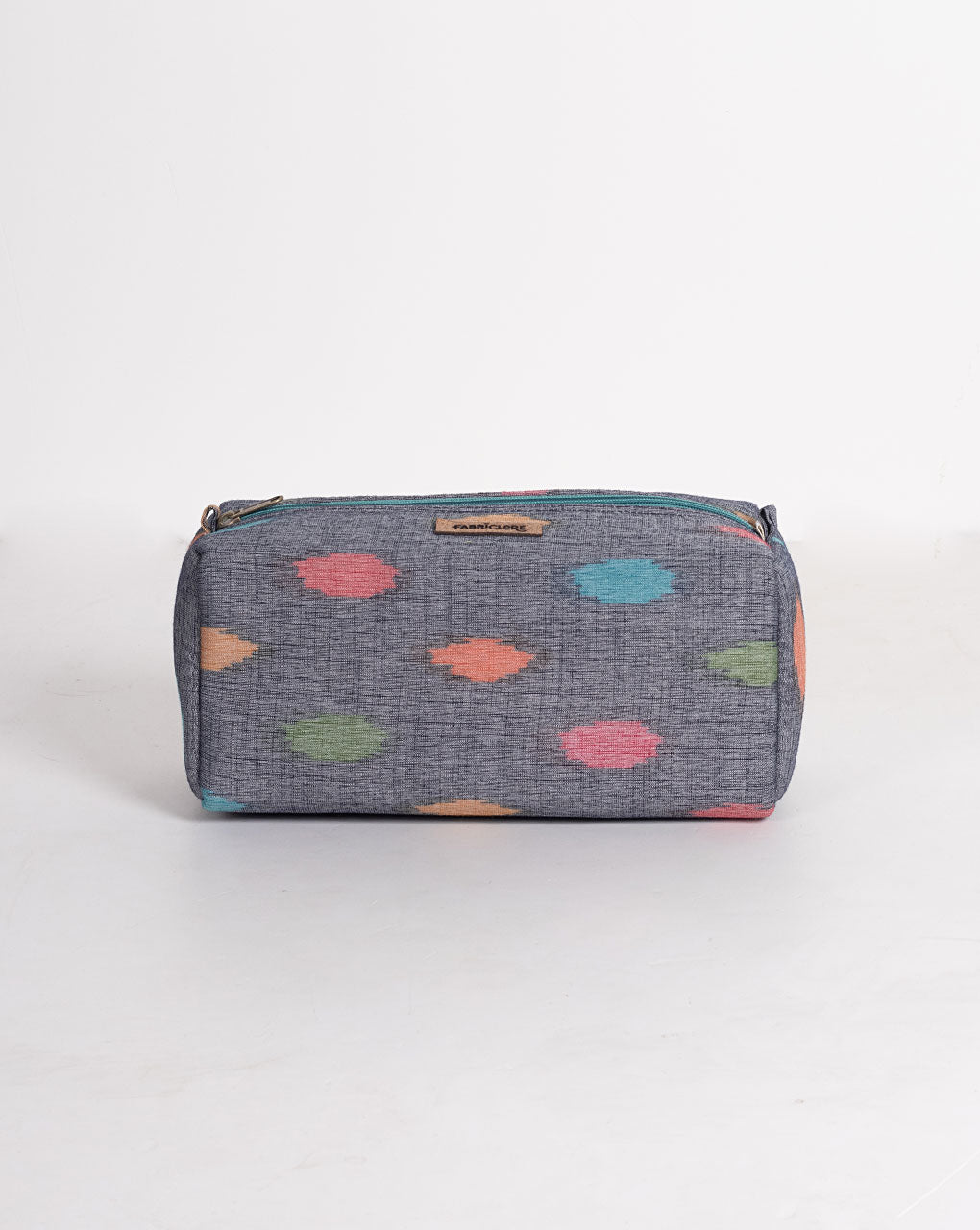 Geometric Handcrafted Organiser Bag ( Set Of 2 ) - Fabriclore.com