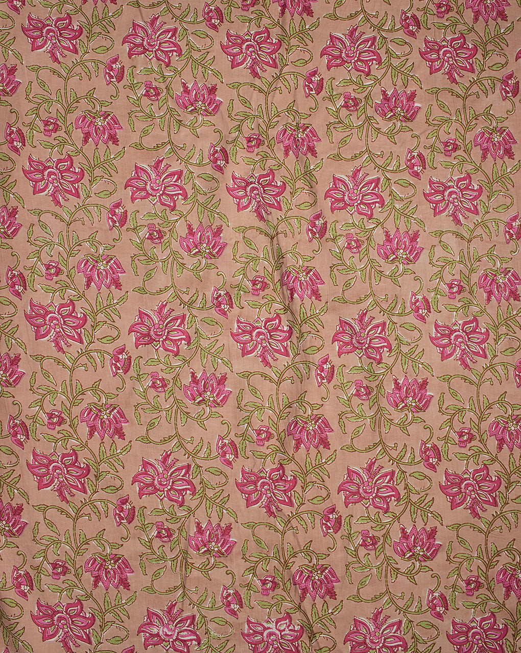 ( Pre Cut 1.5 MTR ) Screen Print Cotton Fabric