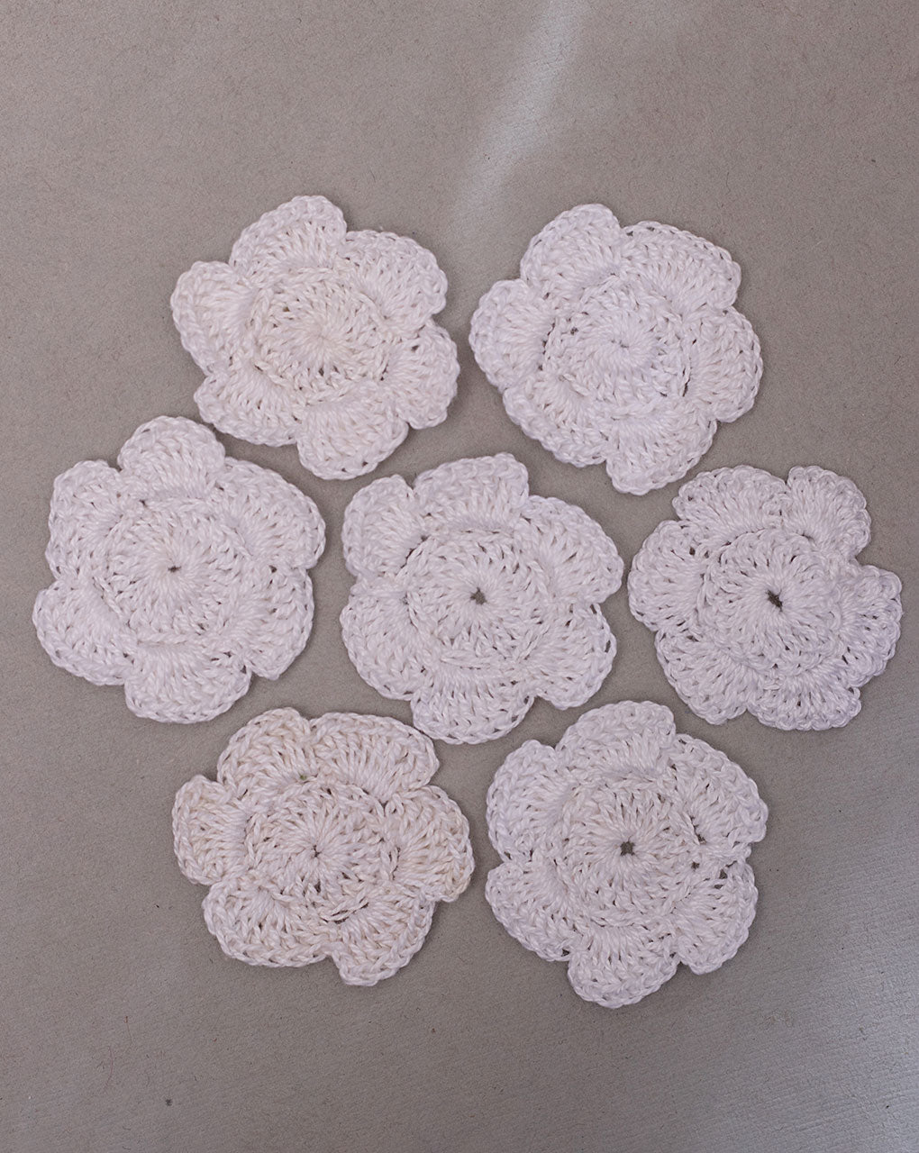 Dyeable Crochet Hand Embroidered Patch ( 1Pc. ) - Fabriclore.com