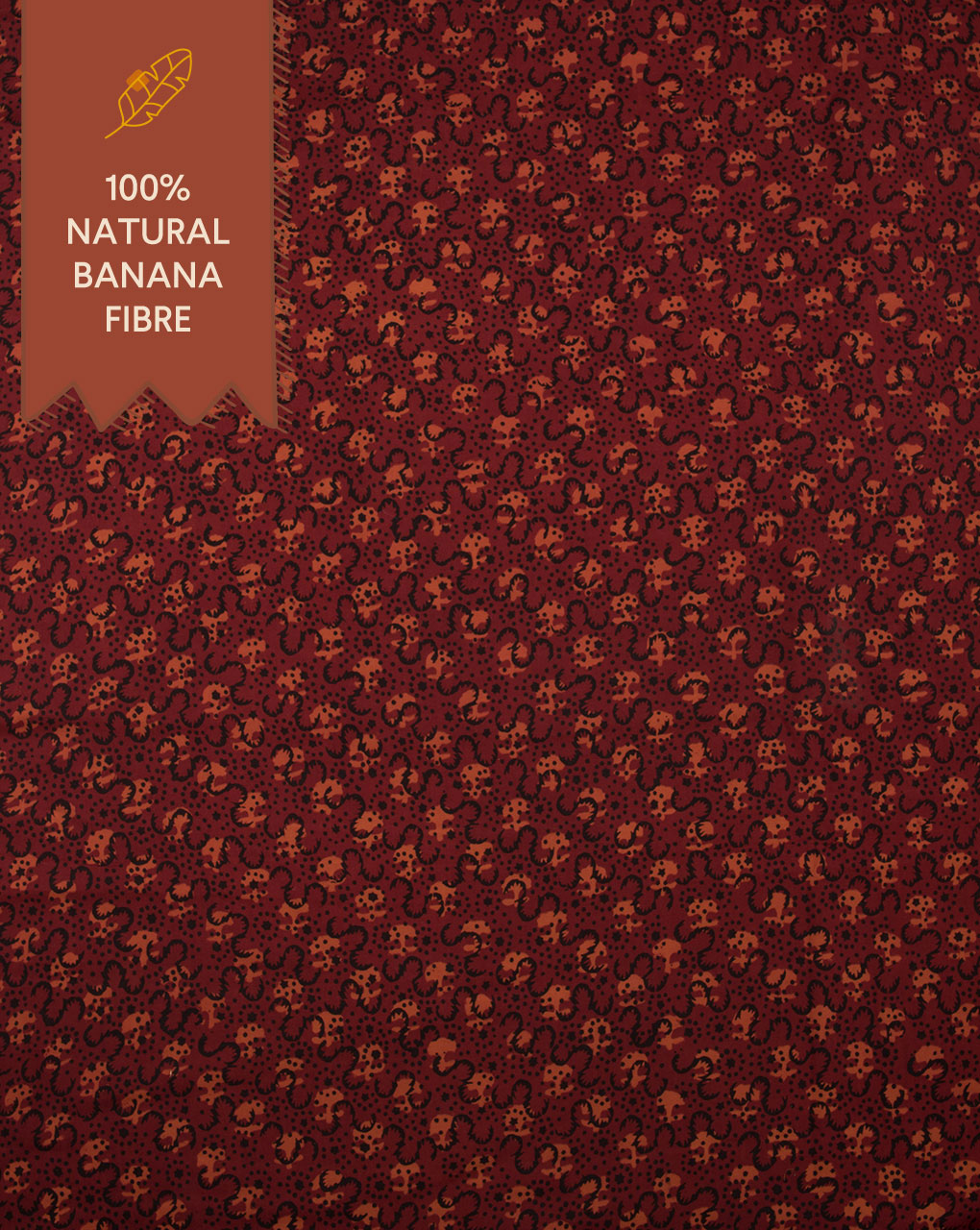 Hand Block Bagh Certified Banana Cotton Fabric - Fabriclore.com