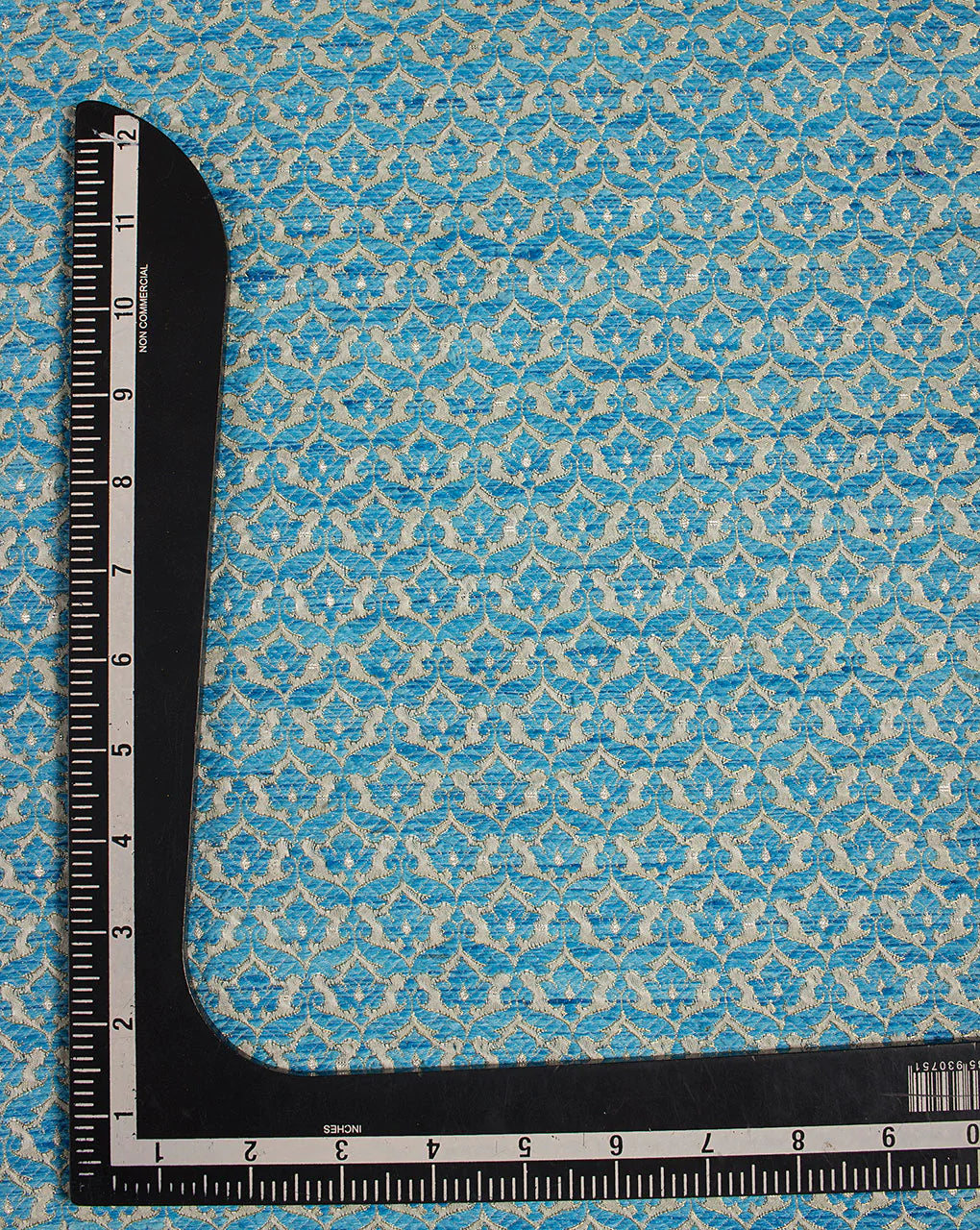 ( Pre Cut 65 CM ) Jacquard Banarasi Brocade Silk Fabric