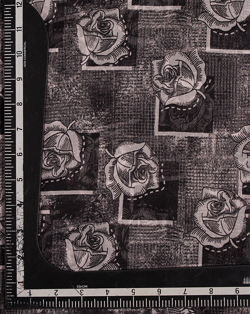 Screen Print Chiffon Fabric