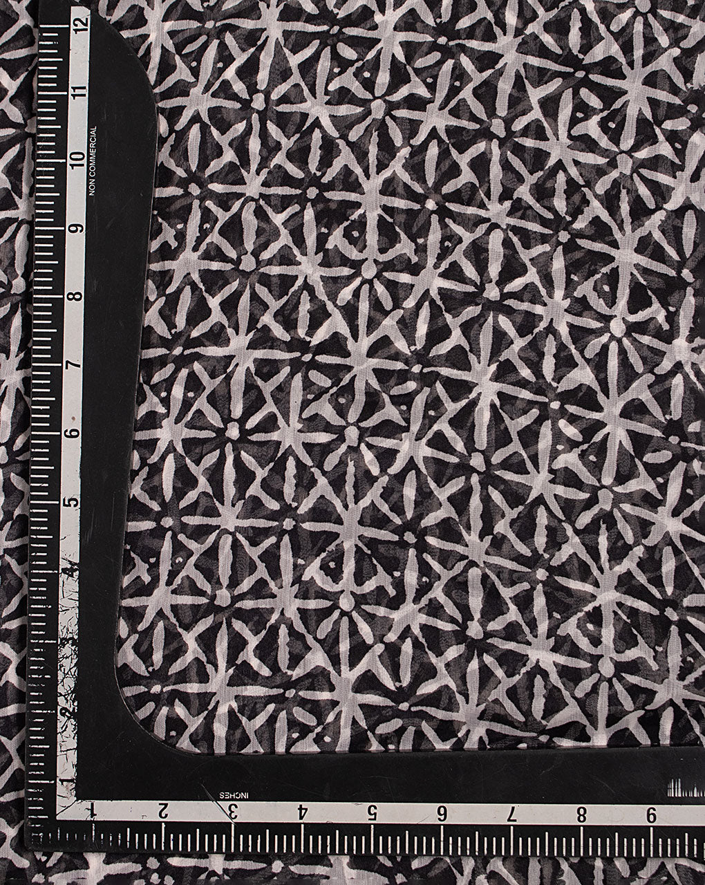 ( Pre Cut 70 CM ) Screen Print Chiffon Fabric