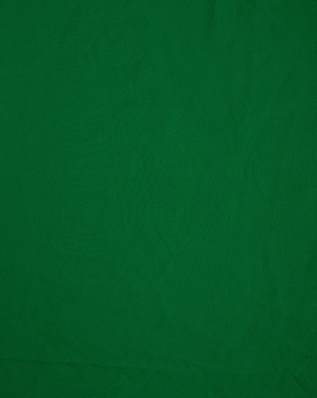 Green Plain Crepe Fabric