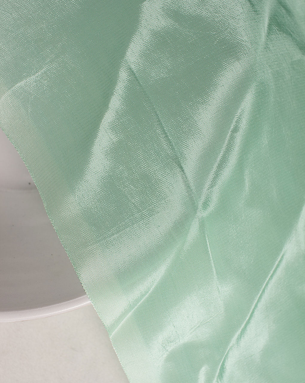 Green Plain Viscose Crepe Silk Fabric