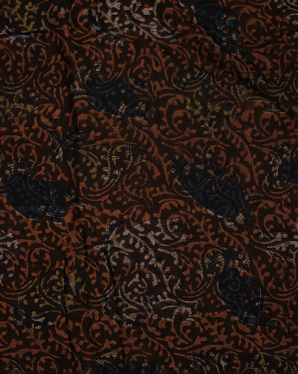 Kashish Hand Block Cotton Silk Fabric
