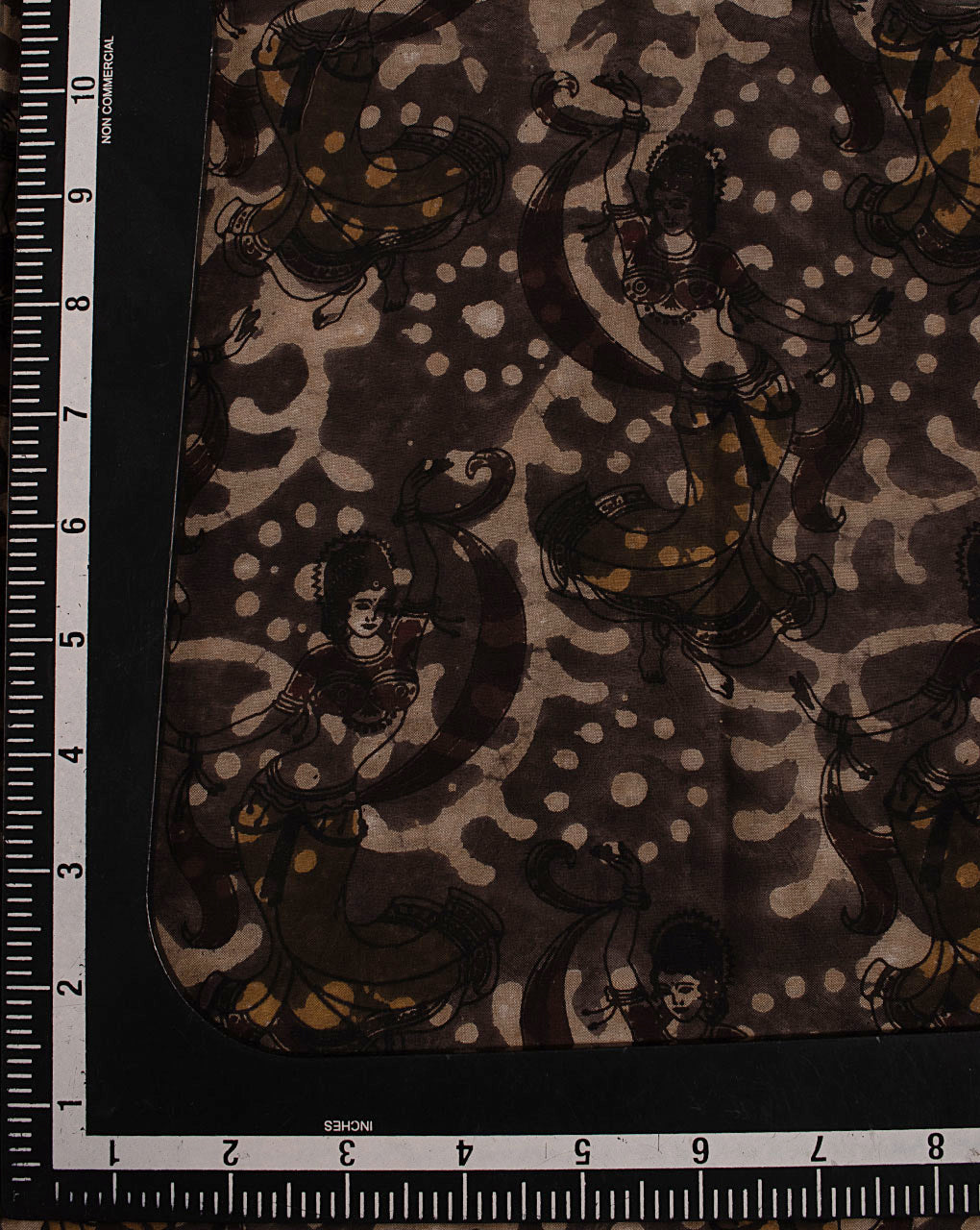 ( Pre Cut 75 CM ) Kashish Hand Block Cotton Silk Fabric