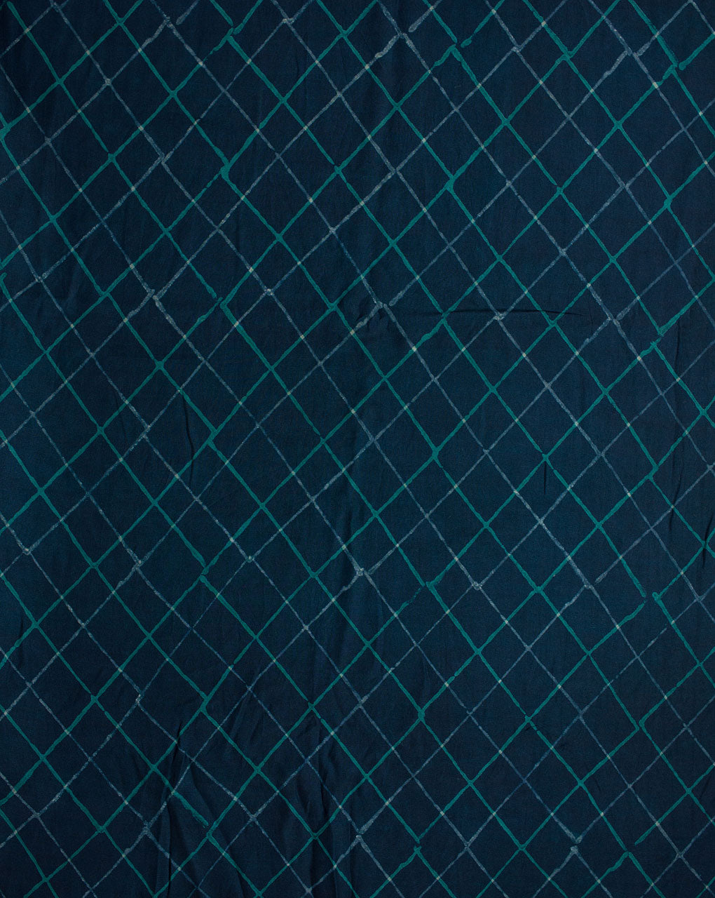 Geometric Akola Hand Block Liva Cotton Fabric - Fabriclore.com