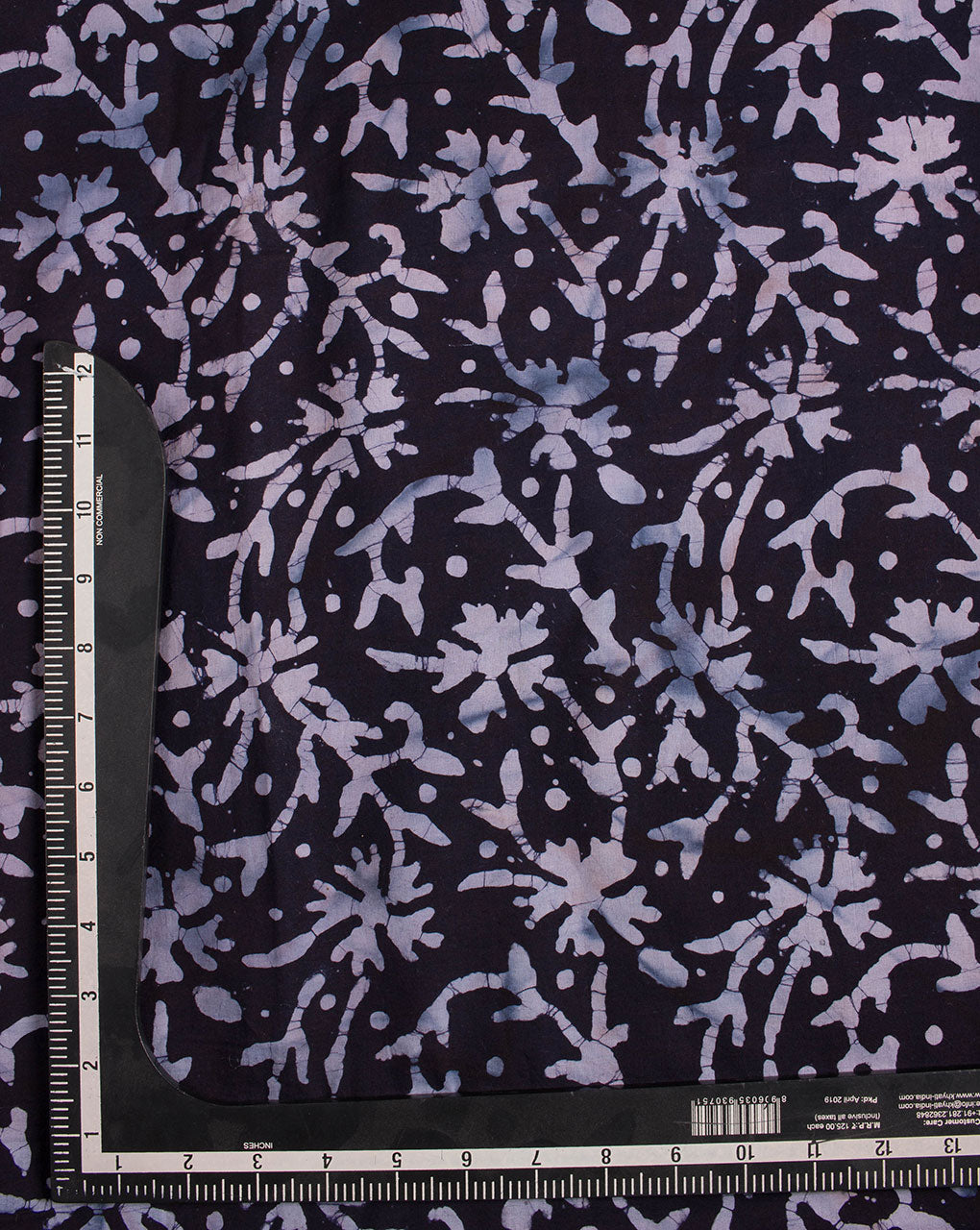 Wax Batik Hand Block Cotton Fabric - Fabriclore.com