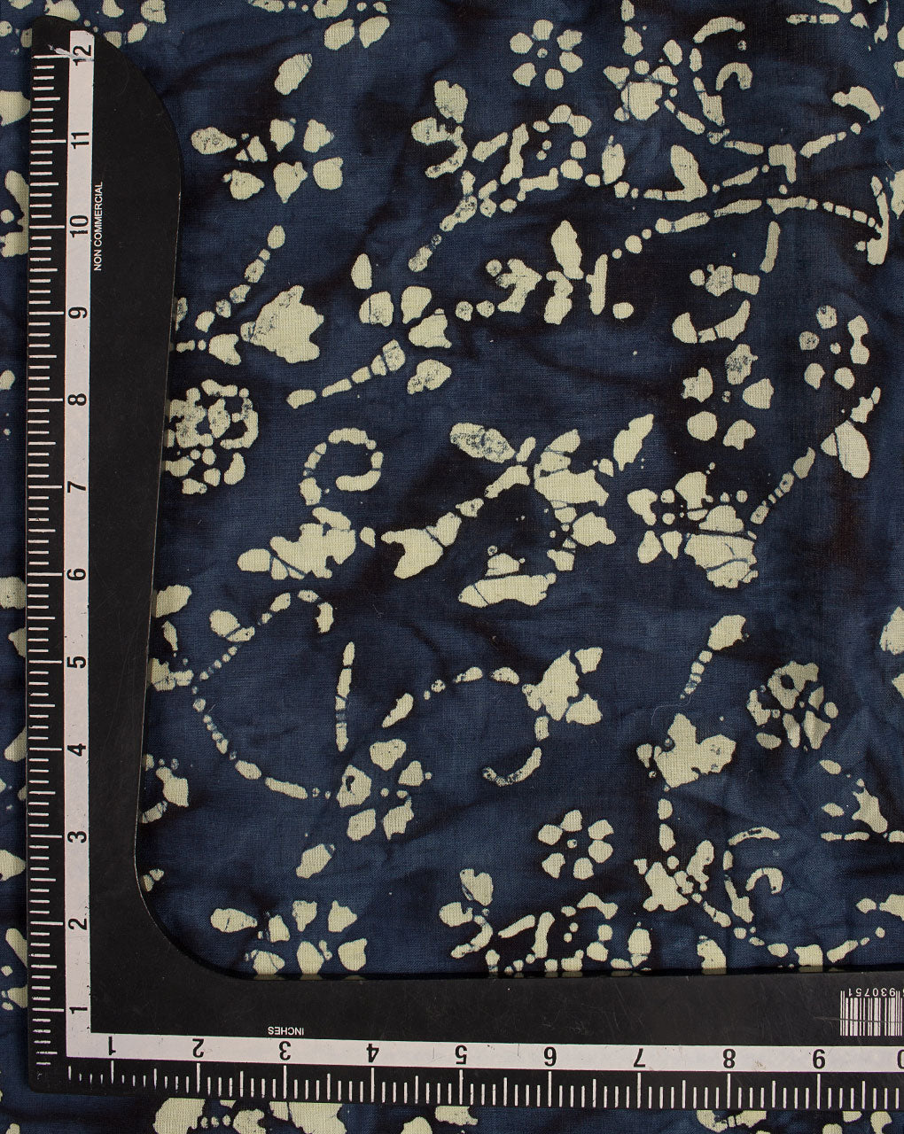 Wax Batik Hand Block Loom Textured Cotton Fabric