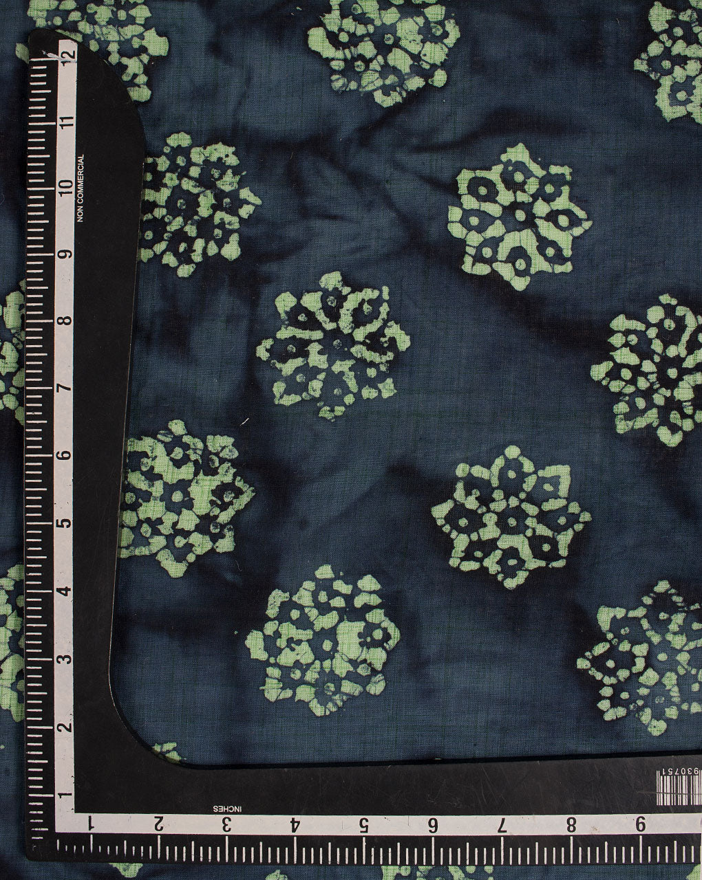 Wax Batik Hand Block Loom Textured Cotton Fabric