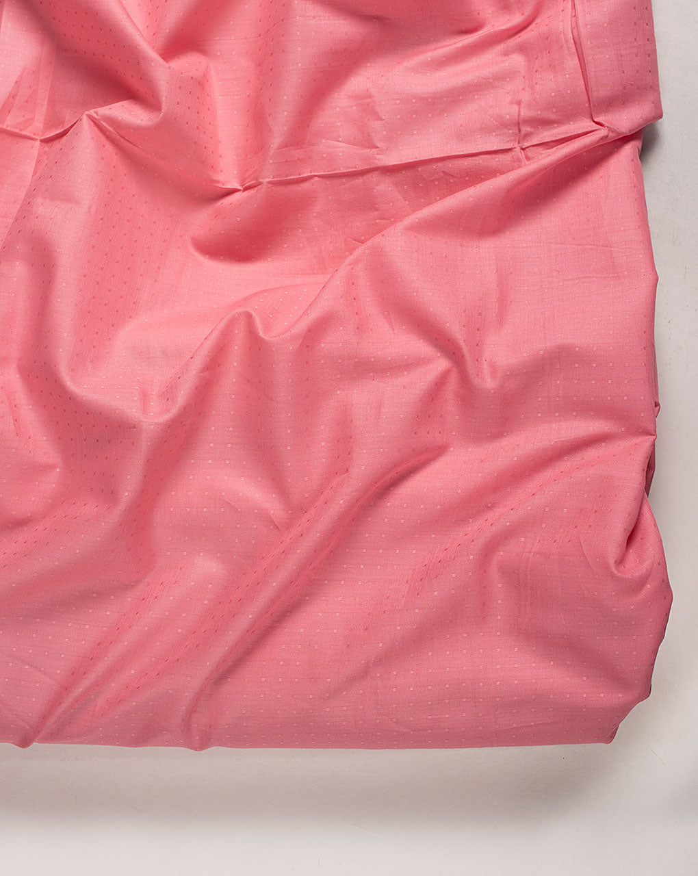 Pink Dobby Cotton Fabric