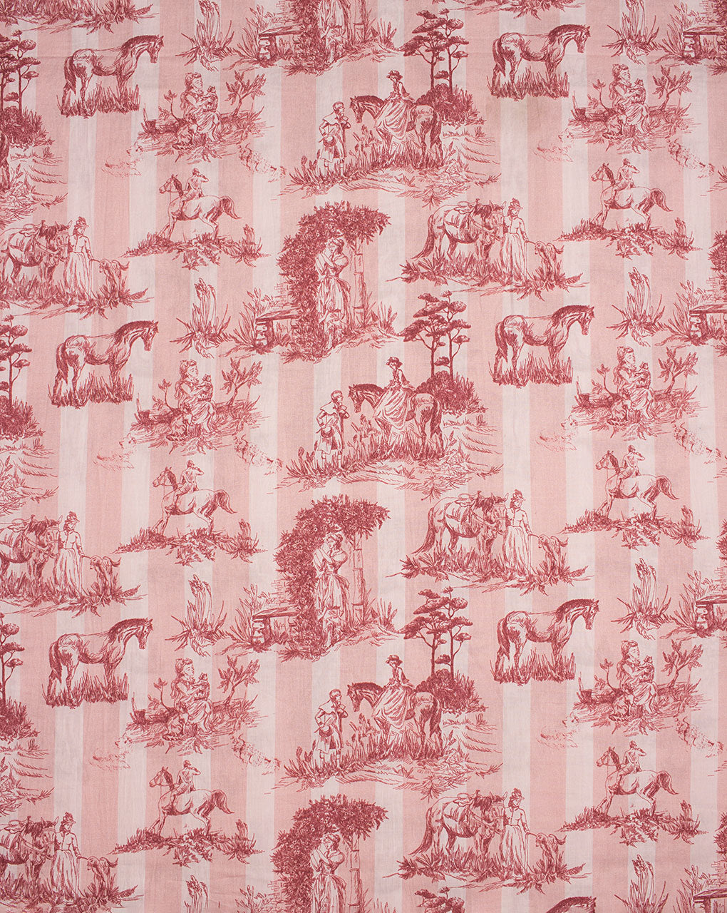 Toile Digital Print Certified Organic Cotton Fabric - Fabriclore.com