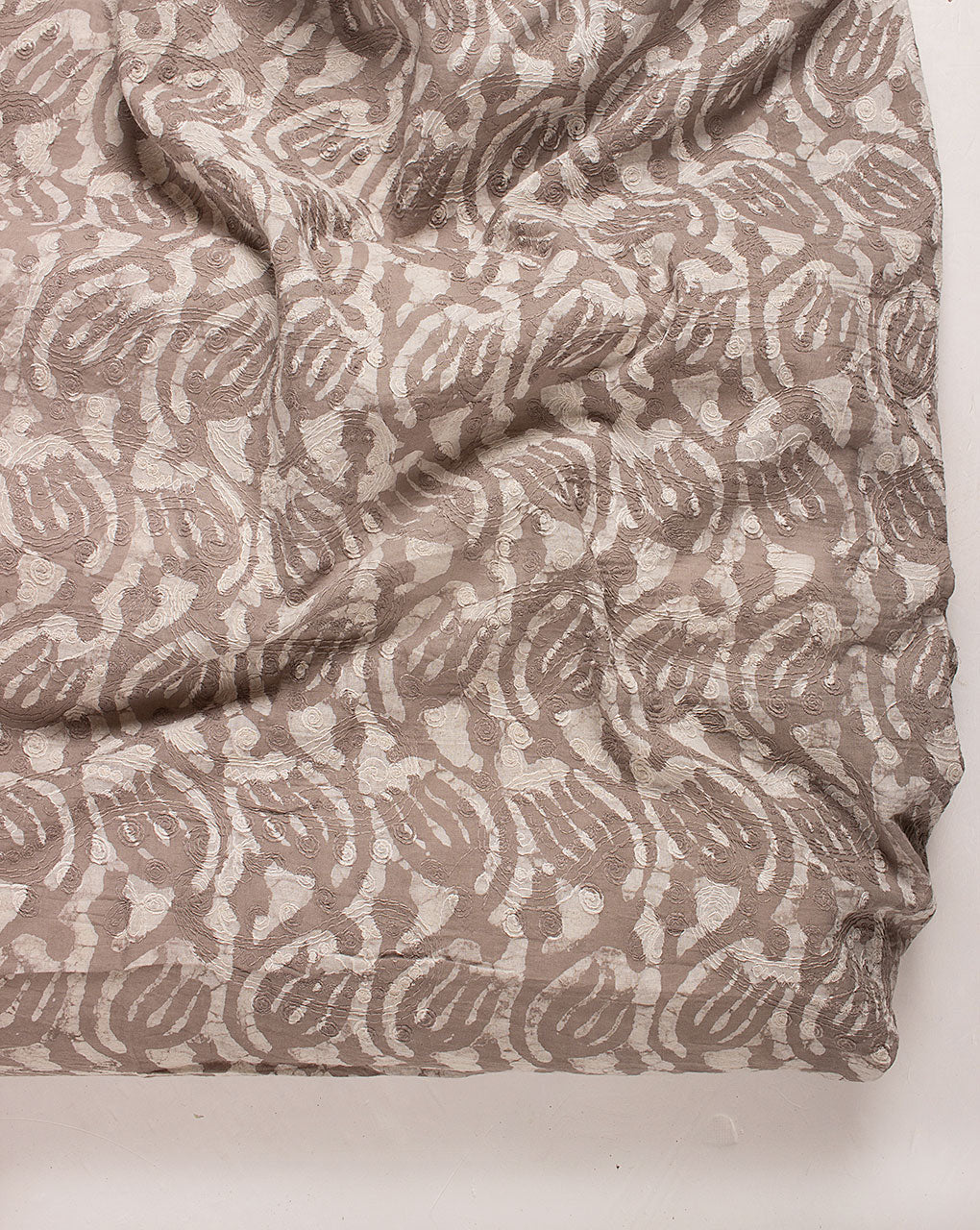 Kashish Hand Block Embroidered Cotton Fabric ( Width 40 Inch ) - Fabriclore.com
