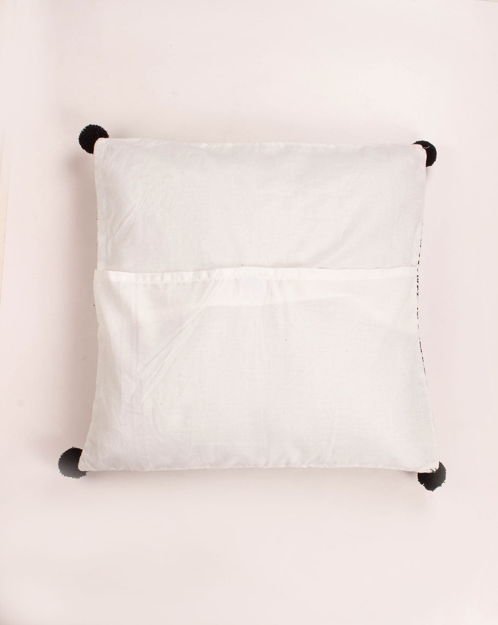 Hand Crafted  Cotton Cushion Cover ( 16X16 Inches ) - Fabriclore.com