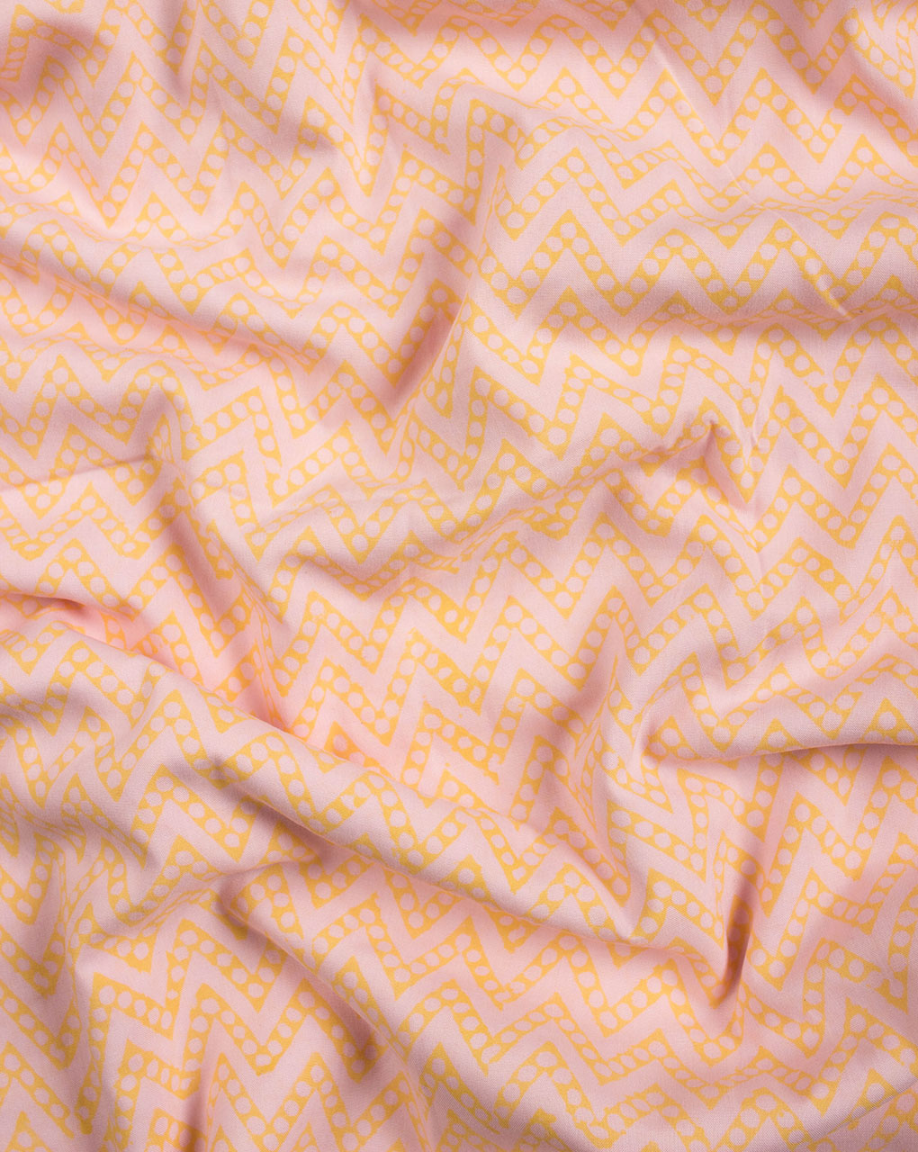 Hand Block Lizzy Bizzy Cotton Fabric - Fabriclore.com