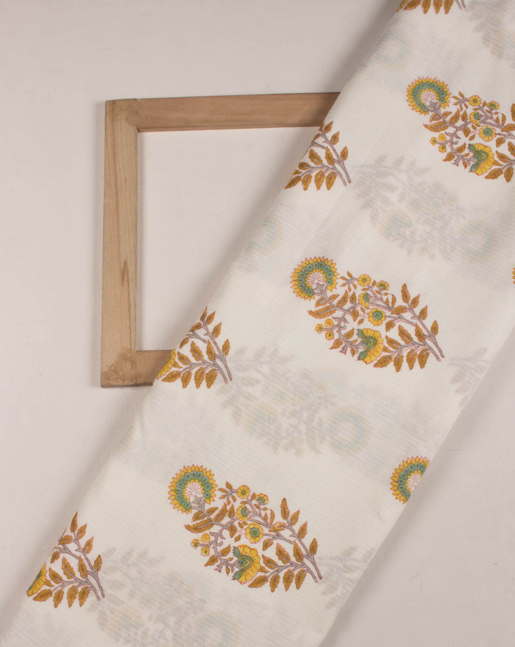 Hand Block Kantha Cotton Fabric - Fabriclore.com